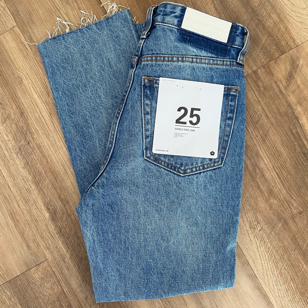Re/done doubleyoke jean